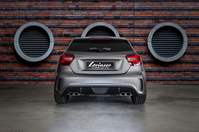 美臀勾人 Lorinser操刀小改《M-Benz A-Class》自車尾塑型 美臀勾人 Lorinser操刀小改《M-Benz A-Class》自車尾塑型