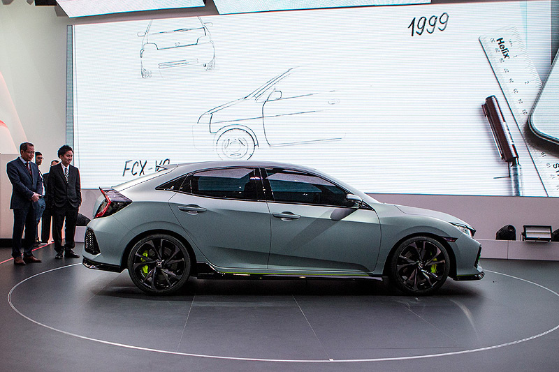 邀約不斷的平民偶像 本田《Honda Civic》掀背原型車預約紐約車展亮相 邀約不斷的平民偶像 本田《Honda Civic》掀背原型車預約紐約車展亮相
