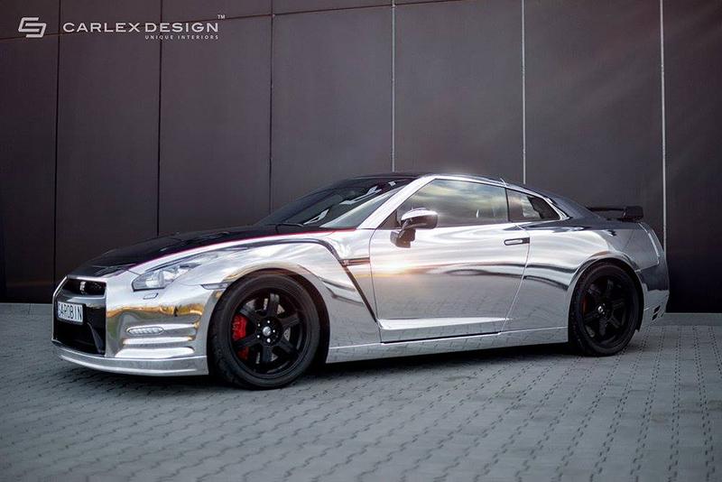 閃閃惹人愛 Carlex Design推出全鍍鉻《Nissan GT-R》 閃閃惹人愛 Carlex Design推出全鍍鉻《Nissan GT-R》