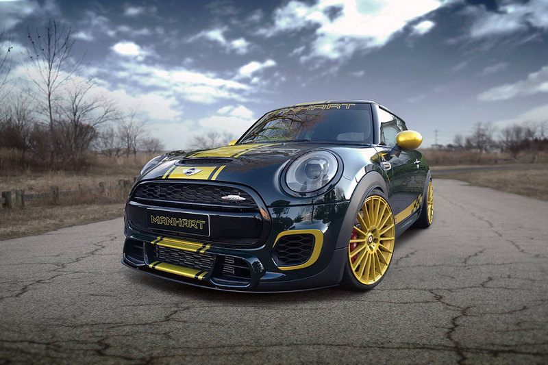300匹馬力的 Mini 3 Door 是什麼模樣 Manhart F300嗆辣登場 國王車訊kingautos