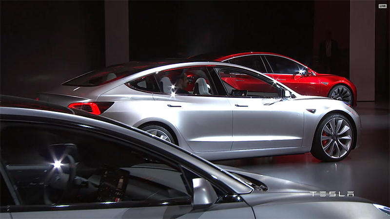 價格換算不到新臺幣115萬元 《Tesla Model 3》正式發表亮相 價格換算不到新臺幣115萬元 《Tesla Model 3》正式發表亮相