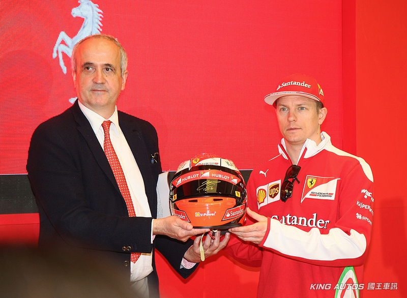 史上第一次Ferrari現役車手來臺 《Kimi Räikkönen》同慶法拉利臺北旗艦中心開幕 史上第一次Ferrari現役車手來臺 《Kimi Räikkönen》同慶法拉利臺北旗艦中心開幕