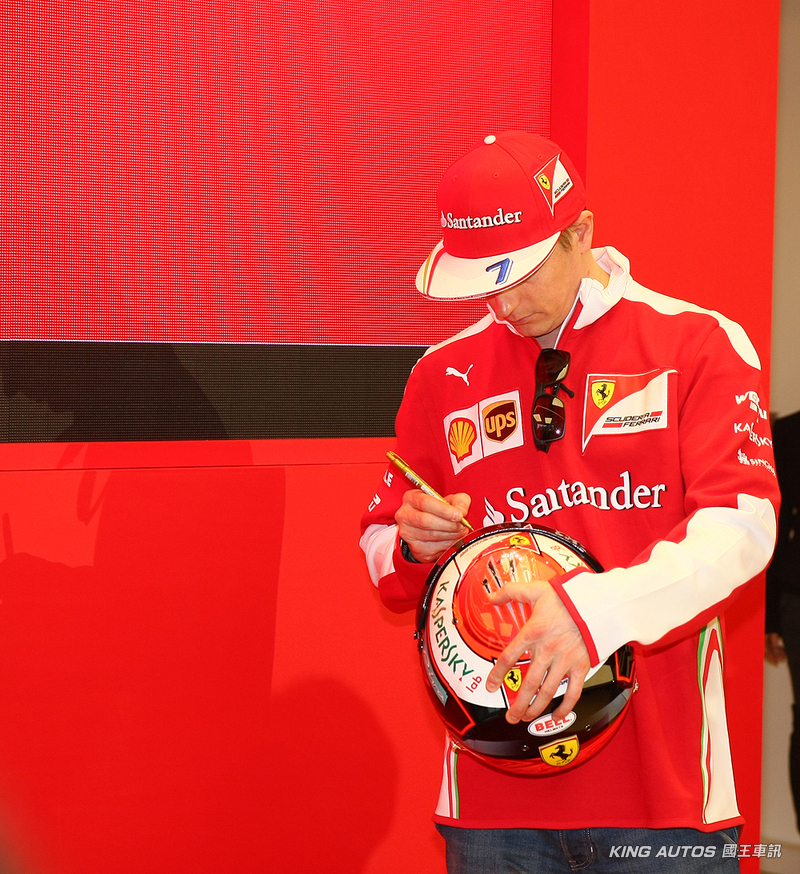 史上第一次Ferrari現役車手來臺 《Kimi Räikkönen》同慶法拉利臺北旗艦中心開幕 史上第一次Ferrari現役車手來臺 《Kimi Räikkönen》同慶法拉利臺北旗艦中心開幕