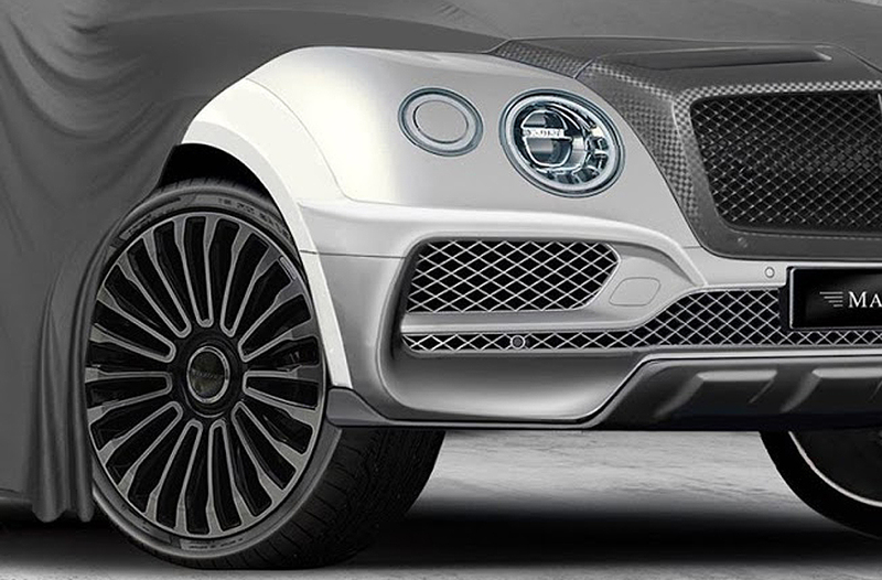 霸氣面孔先示人 Mansory預告《Bentley Bentayga》改裝作品將問世 霸氣面孔先示人 Mansory預告《Bentley Bentayga》改裝作品將問世
