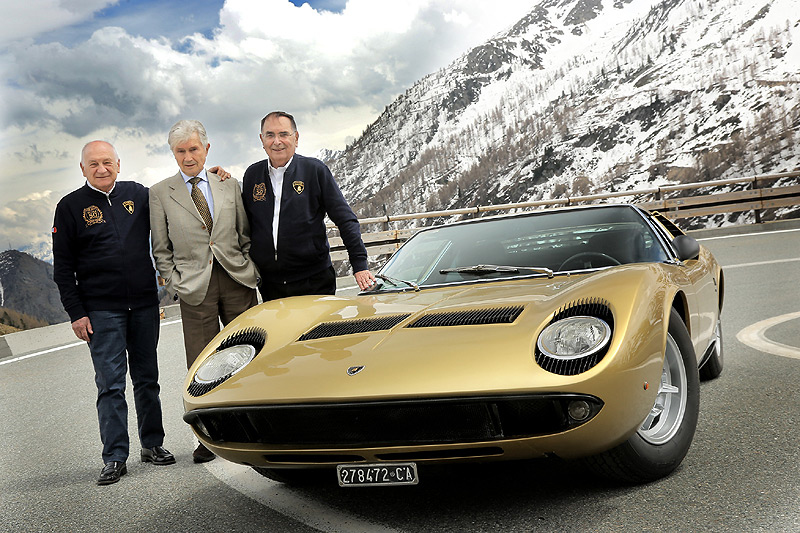 問世50週年慶 《Lamborghini Miura》重返1969年電影取景公路奔馳 問世50週年慶 《Lamborghini Miura》重返1969年電影取景公路奔馳