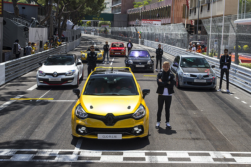 品牌40週年紀念作 《Renault Clio R.S.16》攻佔摩納哥街道 品牌40週年紀念作 《Renault Clio R.S.16》攻佔摩納哥街道