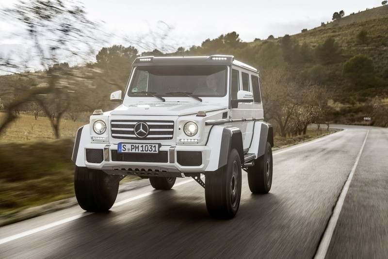 更狂野的豪華SUV 《Mercedes-Benz G550 4x4²》將於2017進軍北美市場 更狂野的豪華SUV 《Mercedes-Benz G550 4x4²》將於2017進軍北美市場