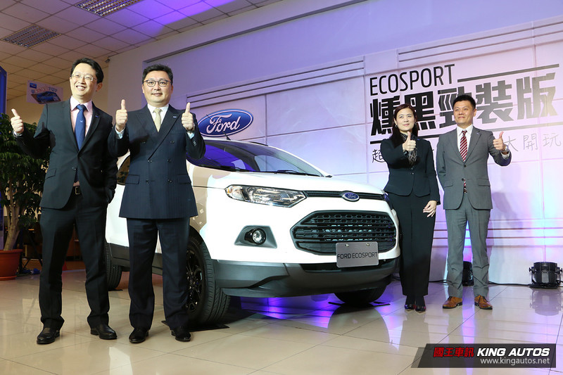 勁黑質感升級 《Ford EcoSport》燻黑勁裝版74.9萬元起上市開賣 勁黑質感升級 《Ford EcoSport》燻黑勁裝版74.9萬元起上市開賣