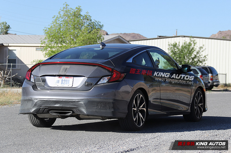 2.0 VTEC Turbo動力上身 更強勁的本田《Honda Civic Coupe Si》偽裝測試曝光 2.0 VTEC Turbo動力上身 更強勁的本田《Honda Civic Coupe Si》偽裝測試曝光