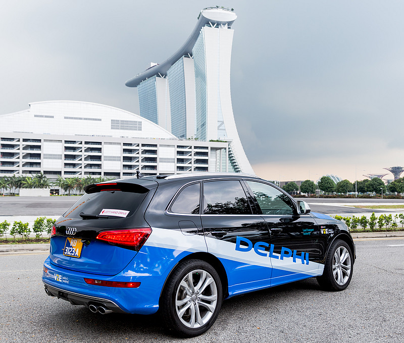 前進獅城 Delphi以《Audi SQ5》於新加坡展開自動駕駛道路測試 前進獅城 Delphi以《Audi SQ5》於新加坡展開自動駕駛道路測試