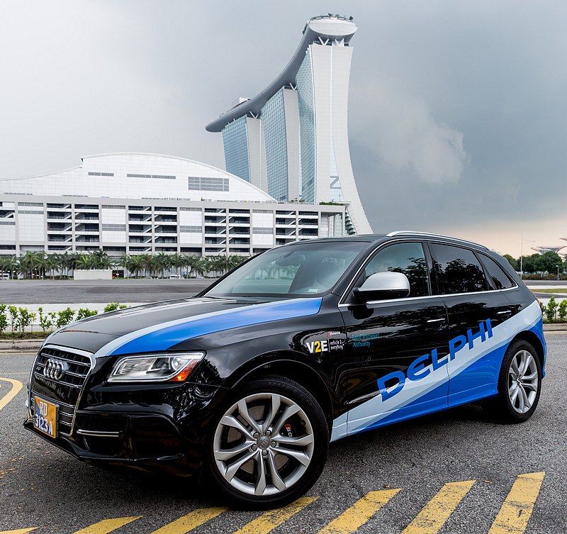 前進獅城 Delphi以《Audi SQ5》於新加坡展開自動駕駛道路測試 前進獅城 Delphi以《Audi SQ5》於新加坡展開自動駕駛道路測試