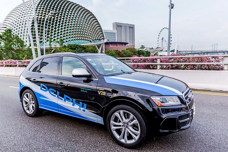 前進獅城 Delphi以《Audi SQ5》於新加坡展開自動駕駛道路測試 前進獅城 Delphi以《Audi SQ5》於新加坡展開自動駕駛道路測試