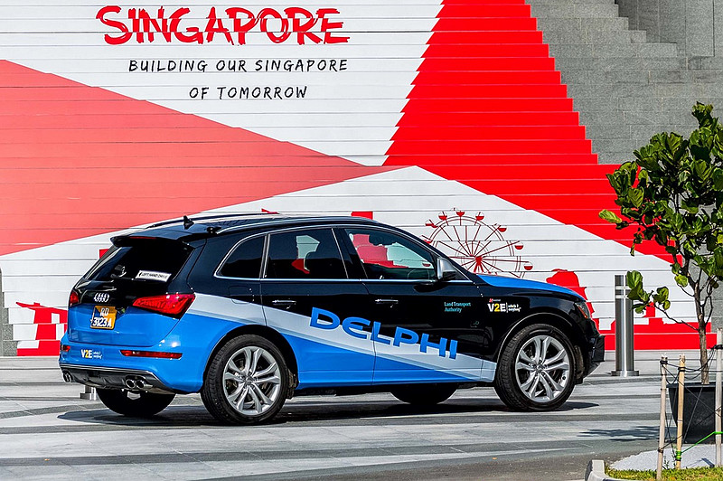 前進獅城 Delphi以《Audi SQ5》於新加坡展開自動駕駛道路測試 前進獅城 Delphi以《Audi SQ5》於新加坡展開自動駕駛道路測試