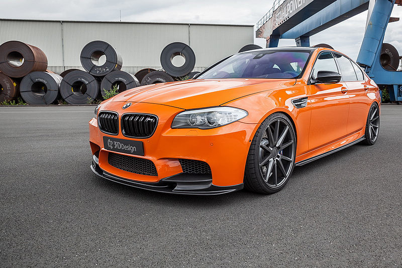 3DDesign套件加持 CFD操刀亮橙暴力寶馬《BMW M5》猛發830hp 3DDesign套件加持 CFD操刀亮橙暴力寶馬《BMW M5》猛發830hp