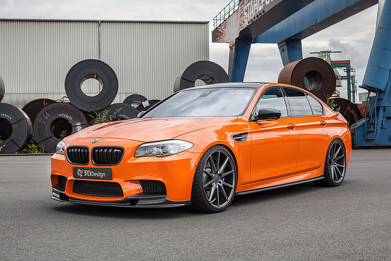 3DDesign套件加持 CFD操刀亮橙暴力寶馬《BMW M5》猛發830hp 3DDesign套件加持 CFD操刀亮橙暴力寶馬《BMW M5》猛發830hp