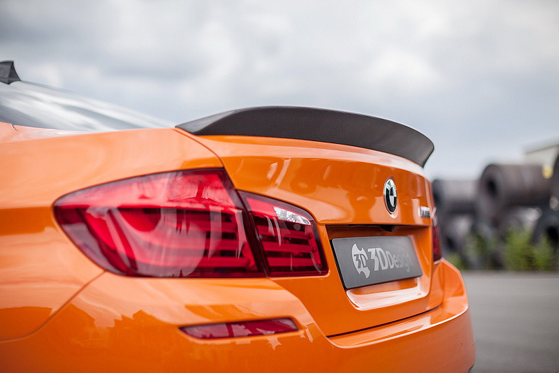 3DDesign套件加持 CFD操刀亮橙暴力寶馬《BMW M5》猛發830hp 3DDesign套件加持 CFD操刀亮橙暴力寶馬《BMW M5》猛發830hp