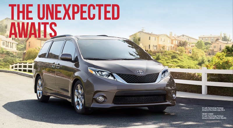 17年式 Toyota Sienna 新引擎 8速自排升級確認 加拿大型錄線上搶先曝光 國王車訊kingautos