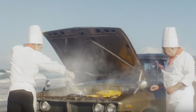 車廂氣溫到底有多熱?日本《JMS》汽車百貨用創意廣告報你知 車廂氣溫到底有多熱?日本《JMS》汽車百貨用創意廣告報你知