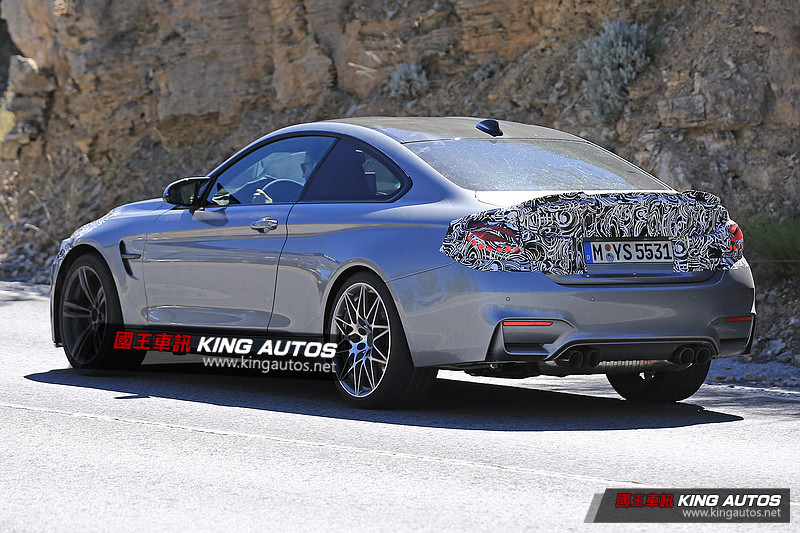 導入《M4 GTS》競技元素 寶馬《BMW F82 M4》小改款偽裝現身 導入《M4 GTS》競技元素 寶馬《BMW F82 M4》小改款偽裝現身
