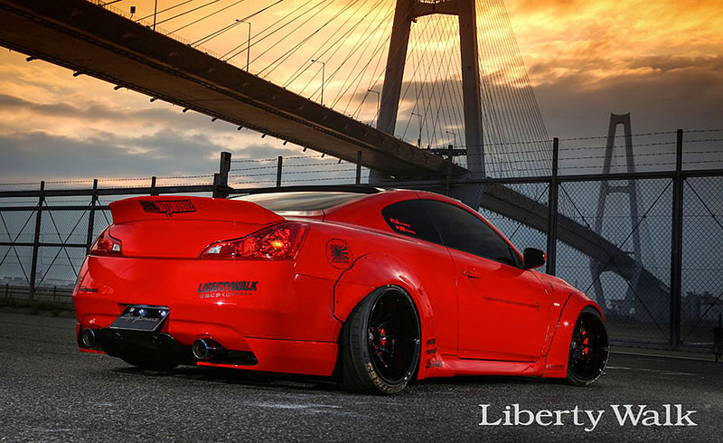 日系轎跑Liberty walk更對味 LB Performance讓《Infiniti G37 Coupe》展現另類風情 日系轎跑Liberty walk更對味 LB Performance讓《Infiniti G37 Coupe》展現另類風情