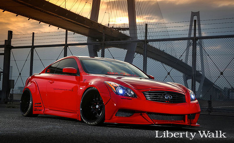 日系轎跑Liberty walk更對味 LB Performance讓《Infiniti G37 Coupe》展現另類風情 日系轎跑Liberty walk更對味 LB Performance讓《Infiniti G37 Coupe》展現另類風情