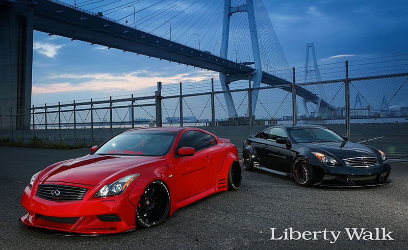 日系轎跑Liberty walk更對味 LB Performance讓《Infiniti G37 Coupe》展現另類風情 日系轎跑Liberty walk更對味 LB Performance讓《Infiniti G37 Coupe》展現另類風情