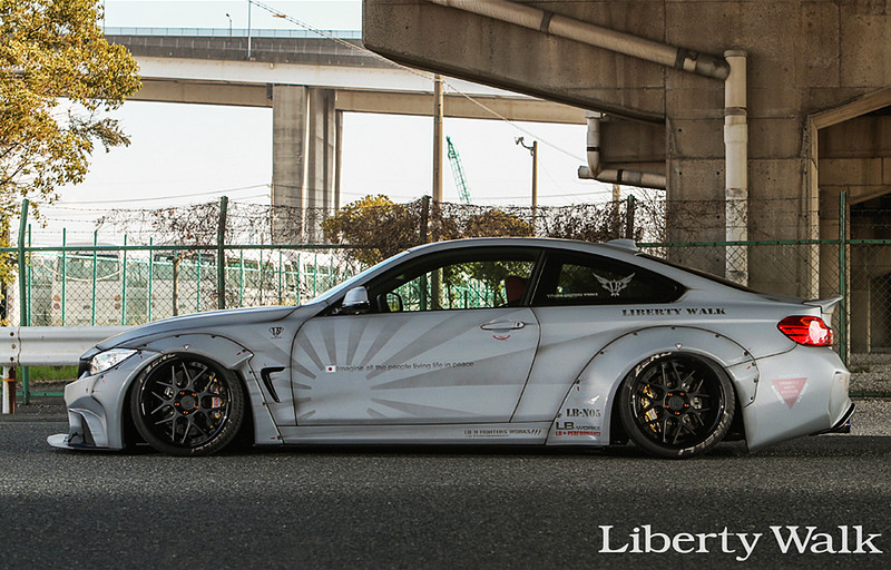 低趴霸氣不下M4!LB Performance打造《BMW 4 Series》Liberty Walk套件就是帥 低趴霸氣不下M4!LB Performance打造《BMW 4 Series》Liberty Walk套件就是帥