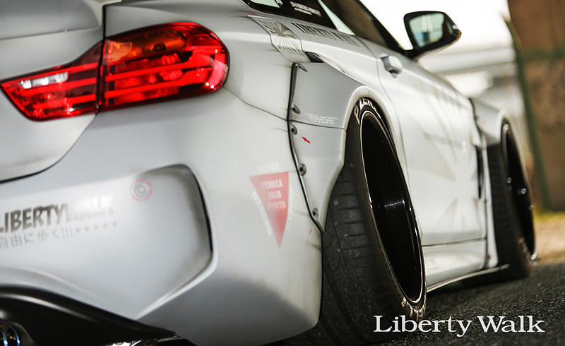 低趴霸氣不下M4!LB Performance打造《BMW 4 Series》Liberty Walk套件就是帥 低趴霸氣不下M4!LB Performance打造《BMW 4 Series》Liberty Walk套件就是帥