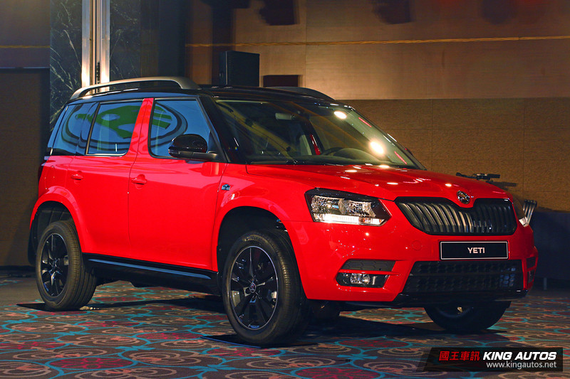 挾鋒砲之名 《Škoda Yeti Monte Carlo金鋒特式版》98.8萬元起限量開賣 挾鋒砲之名 《Škoda Yeti Monte Carlo金鋒特式版》98.8萬元起限量開賣