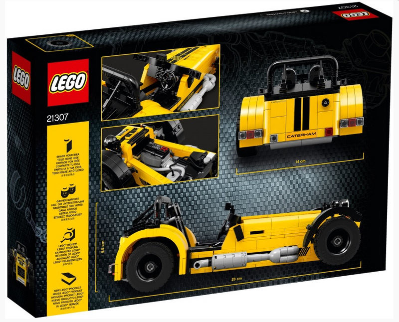 用積木拼出自己的經典跑車 樂高Lego Ideas系列《Caterham Seven 620R》登場 用積木拼出自己的經典跑車 樂高Lego Ideas系列《Caterham Seven 620R》登場