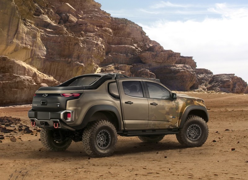氫燃料電池軍用車 《Chevrolet Colorado ZH2 Fuel Cell Concept》2017年美軍測試 氫燃料電池軍用車 《Chevrolet Colorado ZH2 Fuel Cell Concept》2017年美軍測試