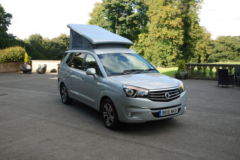 《SsangYong Turismo Tourist》露營好夥伴英國亮相 《SsangYong Turismo Tourist》露營好夥伴英國亮相