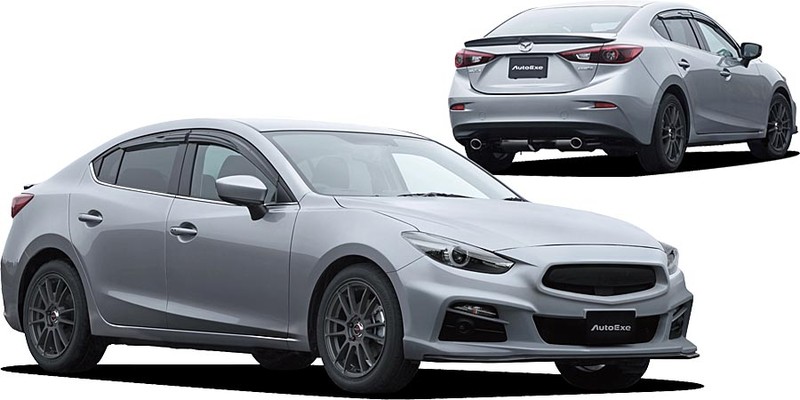 小改款《Mazda3》四門/五門專用 AutoExe發表BM-05S車身套件 小改款《Mazda3》四門/五門專用 AutoExe發表BM-05S車身套件