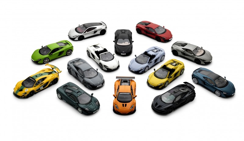 終極輕量化《McLaren 675LT》最新1:43模型車上架 終極輕量化《McLaren 675LT》最新1:43模型車上架