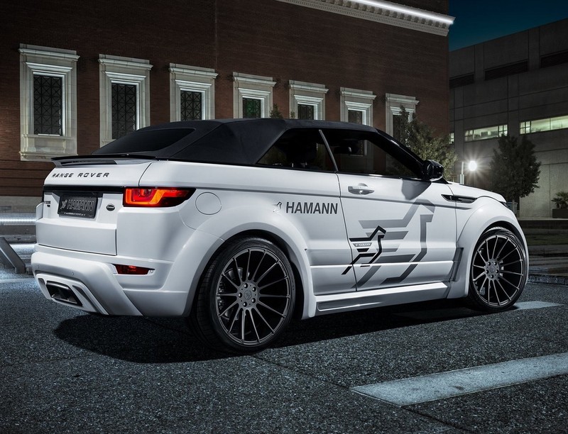 瞄準特立獨行人士 Hamann打造寬體《Range Rover Evoque Convertible》 瞄準特立獨行人士 Hamann打造寬體《Range Rover Evoque Convertible》