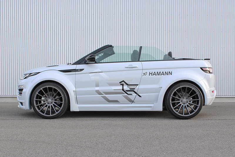瞄準特立獨行人士 Hamann打造寬體《Range Rover Evoque Convertible》 瞄準特立獨行人士 Hamann打造寬體《Range Rover Evoque Convertible》
