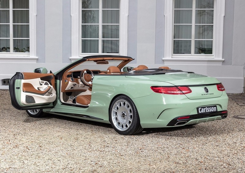 Carlsson操刀薄荷冰淇淋 《Mercedes-Benz S500 Cabriolet》升級550hp Carlsson操刀薄荷冰淇淋 《Mercedes-Benz S500 Cabriolet》升級550hp