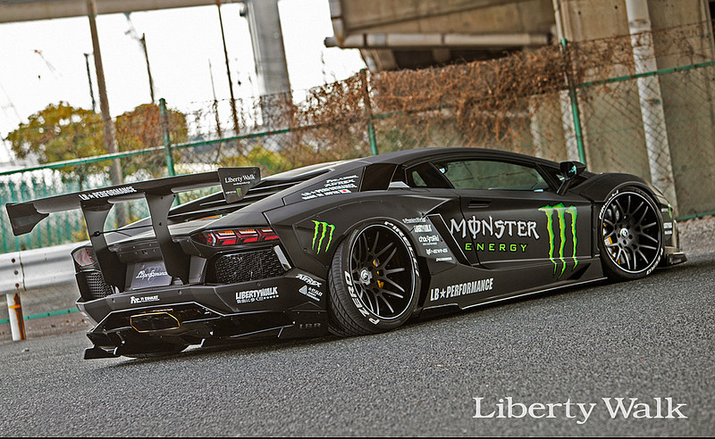 自由に歩大牛帥勁無比 《Lamborghini Aventador》Liberty walk式樣低趴寬體爆帥氣 自由に歩大牛帥勁無比 《Lamborghini Aventador》Liberty walk式樣低趴寬體爆帥氣
