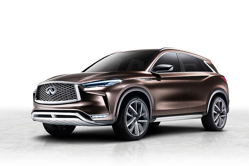 預覽次世代中型SUV概念 《Infiniti QX50 Concept》於2017北美車展釋放無限魅力 預覽次世代中型SUV概念 《Infiniti QX50 Concept》於2017北美車展釋放無限魅力