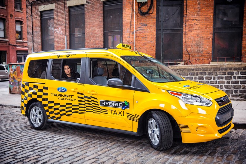 《Ford Transit Connect Plug-in Hybrid Taxi》原型車美國上路試營運 《Ford Transit Connect Plug-in Hybrid Taxi》原型車美國上路試營運