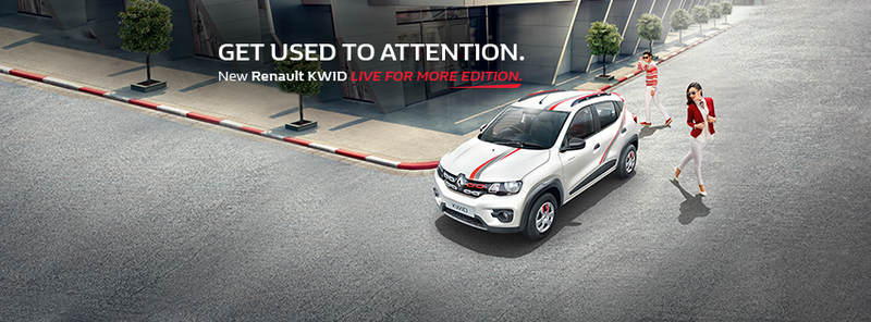 運動風《Renault Kwid Live For More Edition》印度市場發表 運動風《Renault Kwid Live For More Edition》印度市場發表