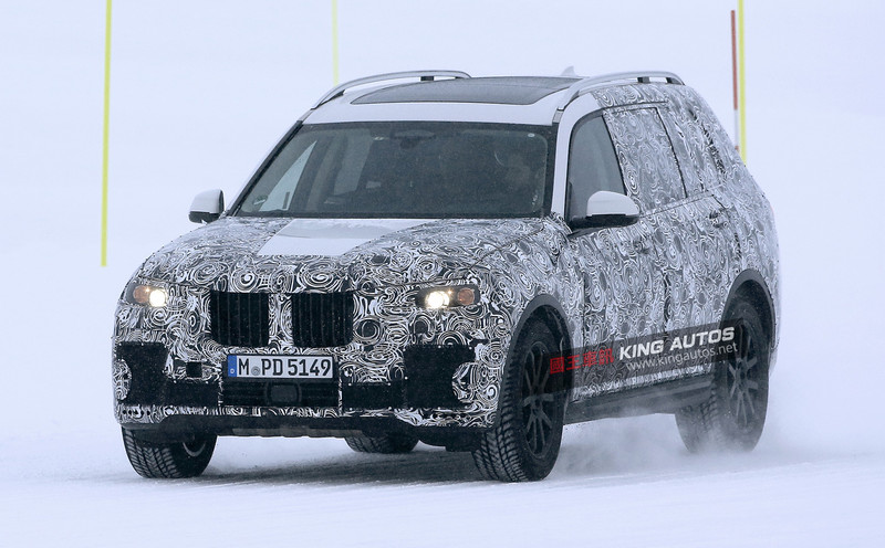 《BMW X7》進入雪地測試階段 可望2018年上市銷售 《BMW X7》進入雪地測試階段 可望2018年上市銷售