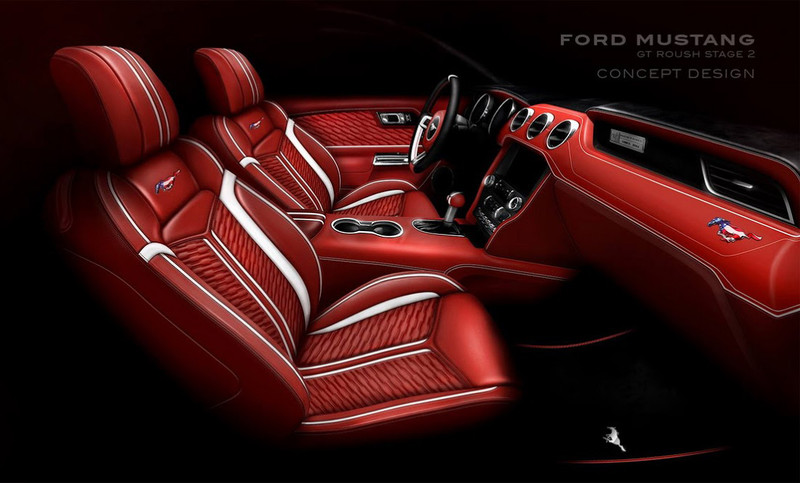 紅白Roush式樣《Ford Mustang GT》 Carlex Design發表最新客製化概念 紅白Roush式樣《Ford Mustang GT》 Carlex Design發表最新客製化概念