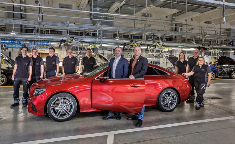新世代《Mercedes-Benz E-Class Coupe》正式啟動新車生產 新世代《Mercedes-Benz E-Class Coupe》正式啟動新車生產