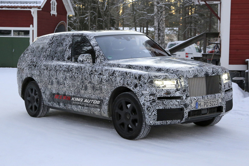 勞斯萊斯中的SUV 《Rolls-Royce Cullinan》進入極圈接受雪地測試 勞斯萊斯中的SUV 《Rolls-Royce Cullinan》進入極圈接受雪地測試