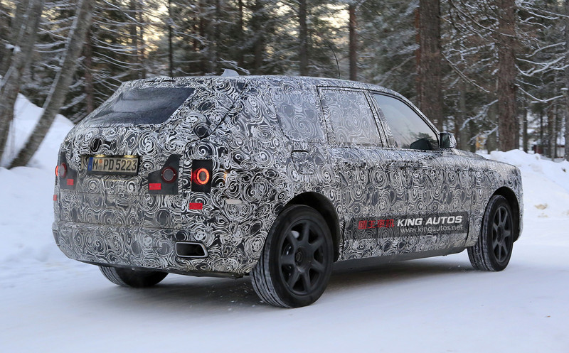 勞斯萊斯中的SUV 《Rolls-Royce Cullinan》進入極圈接受雪地測試 勞斯萊斯中的SUV 《Rolls-Royce Cullinan》進入極圈接受雪地測試