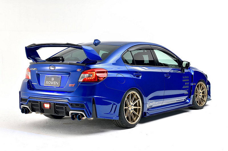 威風凜凜氣勢驚人rowen改造 Subaru Wrx Sti 展現狂鯊霸氣 國王車訊kingautos