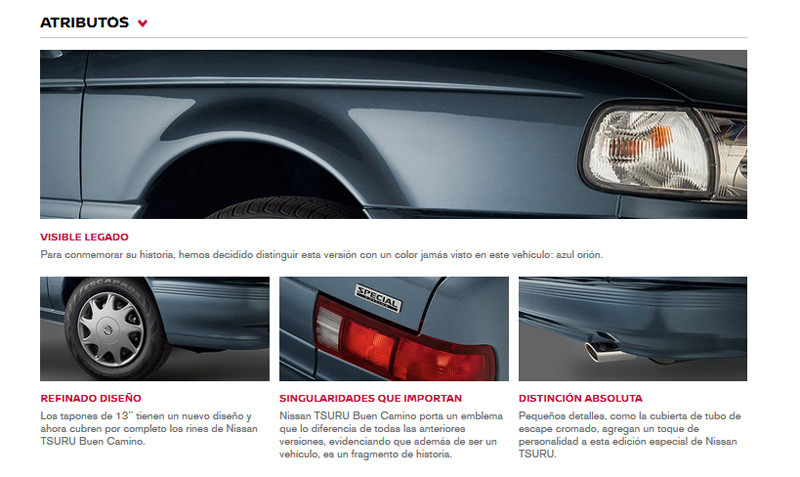 《Nissan Tsuru Buen Camino》墨西哥限量告別 《Nissan Tsuru Buen Camino》墨西哥限量告別