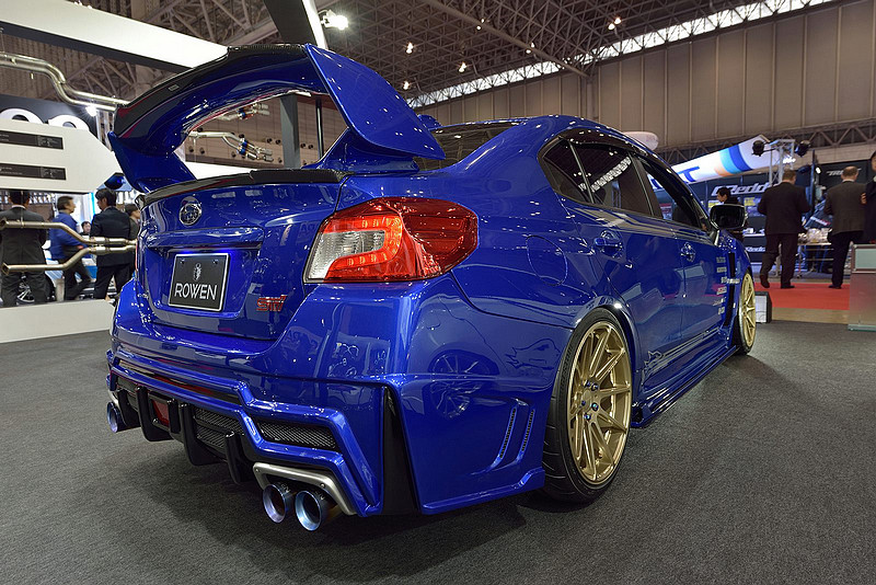 威風凜凜氣勢驚人rowen改造 Subaru Wrx Sti 展現狂鯊霸氣 國王車訊kingautos