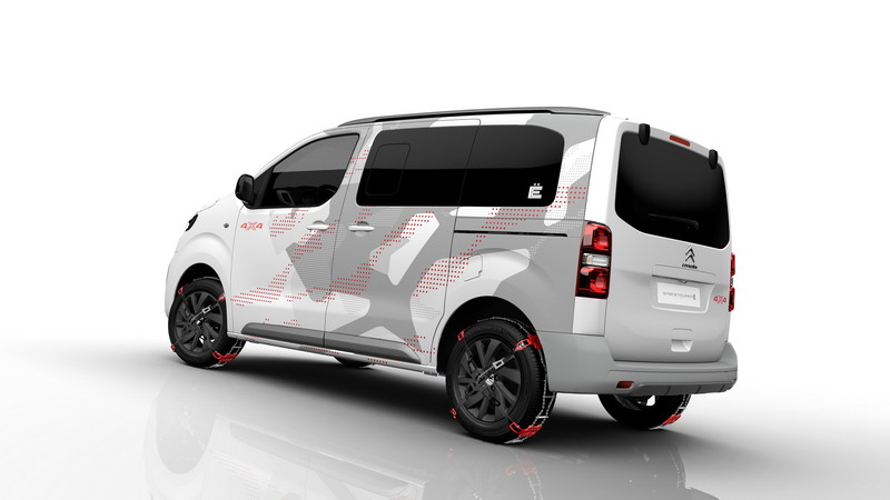 《Citroen SpaceTourer 4X4 Ë Concept》冒險概念預約日內瓦首演 《Citroen SpaceTourer 4X4 Ë Concept》冒險概念預約日內瓦首演